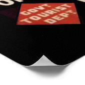  Nieuw-Zeeland Poster sporttoerisme 1930 (Hoek)