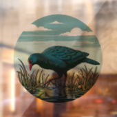 Nieuw-Zeeland Pukeko Window Cling Decal (Vel 2)