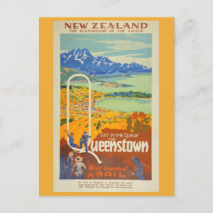 Nieuw-Zeeland Queensland-reizen Briefkaart