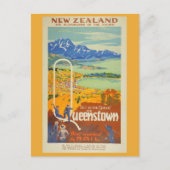 Nieuw-Zeeland  Queensland-reizen Briefkaart (Voorkant)