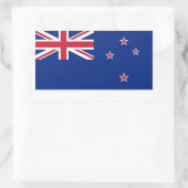 Nieuw-Zeeland Rechthoekige Sticker (Tas)