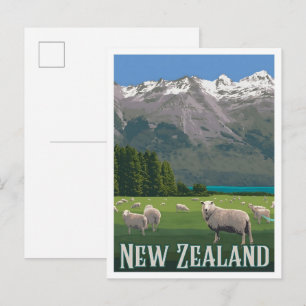Nieuw-Zeeland Reis door de Tijd  Briefkaart
