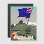 Nieuw-Zeeland Reis Reizen Vintage (Voorkant / Achterkant)
