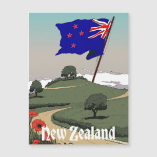 Nieuw-Zeeland Reis Reizen Vintage 