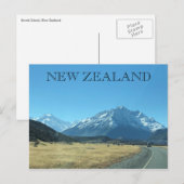 nieuw - zeeland - reisreis briefkaart (Voorkant / Achterkant)