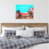 Nieuw-Zeeland Reist Rotorua museum Canvas Afdruk (Insitu (Slaapkamer))