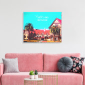 Nieuw-Zeeland Reist Rotorua museum Canvas Afdruk (Insitu (Woonkamer))