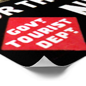  Nieuw-Zeeland reizen Poster (Hoek)