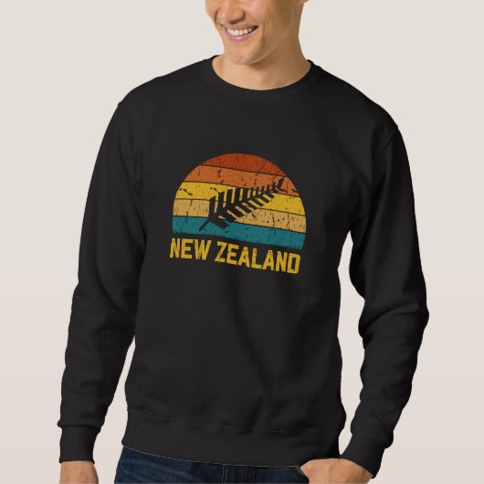 Nieuw-Zeeland Retro Trui (Voorkant)