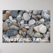 Nieuw-Zeeland...Rocks! Poster (Voorkant)