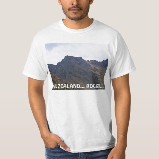 Nieuw-Zeeland Rocks Shirt (Voorkant)
