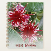 Nieuw-Zeeland Rode Floral Feijoa Blossom Planner (Voorkant)