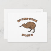 Nieuw-Zeeland roept Briefkaart (Voorkant / Achterkant)