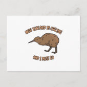 Nieuw-Zeeland roept Briefkaart (Voorkant)