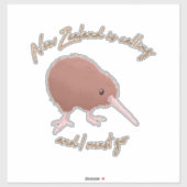 Nieuw-Zeeland roept Sticker (Vel)