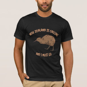 Nieuw-Zeeland roept T-shirt