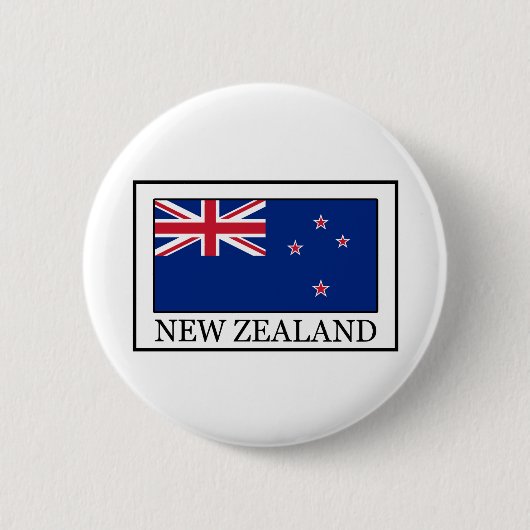 Nieuw-Zeeland Ronde Button 5,7 Cm (Voorkant)