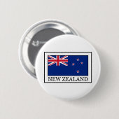 Nieuw-Zeeland Ronde Button 5,7 Cm (Voorkant /achterkant)