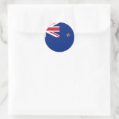 nieuw - zeeland ronde sticker (Tas)