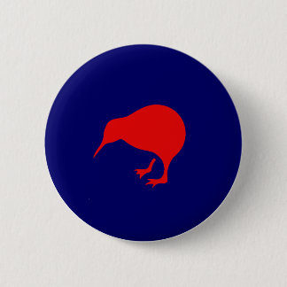 Nieuw-Zeeland Roundel Kiwi Slecht Zicht Ronde Button 5,7 Cm