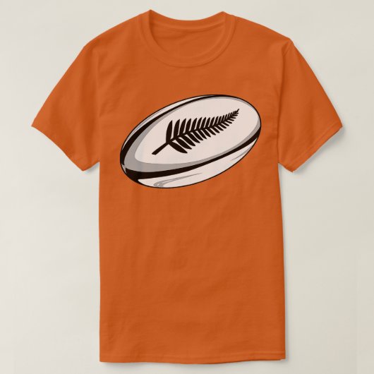 Nieuw-Zeeland Rugby Jersey T-shirt (Design voorkant)