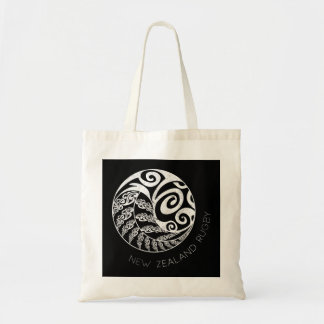 Nieuw-Zeeland Rugby Maori geïnspireerd op Kiwi en Tote Bag