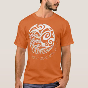 Nieuw-Zeeland Rugby Maori geïnspireerde Kiwi Silve T-shirt