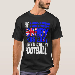 Nieuw-Zeeland Rugby Speler Coach Kerstmis Gag T-shirt