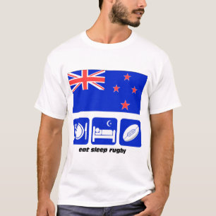 Nieuw-Zeeland rugby T-shirt