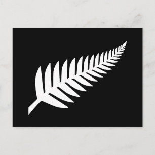 Nieuw-Zeeland Silver Fern Briefkaart