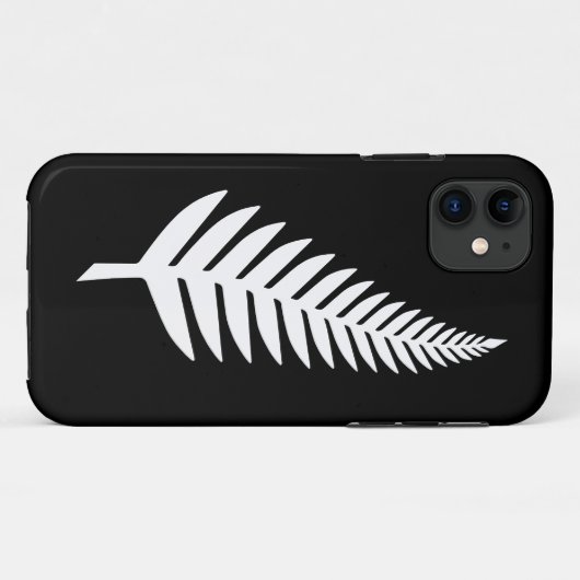 Nieuw-Zeeland Silver Fern Case-Mate iPhone Case (Achterkant (horizontaal))