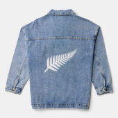 Nieuw-Zeeland Silver Fern Denim Jacket (Achterkant)