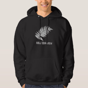Nieuw-Zeeland Silver Fern Hooded Sweatshirt