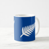 Nieuw-Zeeland Silver Fern Koffiemok (Voorkant rechts)