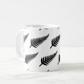 Nieuw-Zeeland Silver Fern Koffiemok (Voorkant links)