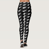 Nieuw-Zeeland Silver Fern Leggings (Achterkant)