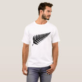 Nieuw-Zeeland Silver Fern T-shirt (Voorkant volledig)
