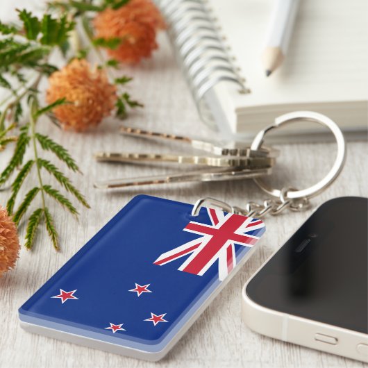 Nieuw-Zeeland Sleutelhanger (Voorkant Rechts)
