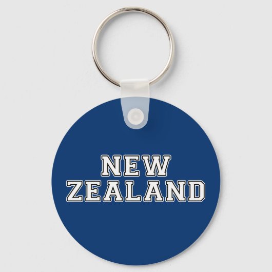 Nieuw-Zeeland Sleutelhanger (Voorkant)