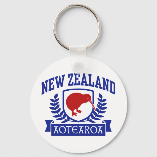 Nieuw-Zeeland Sleutelhanger (Voorkant)