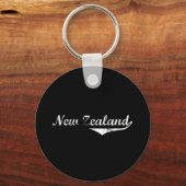 Nieuw-Zeeland Sleutelhanger (Voorkant)