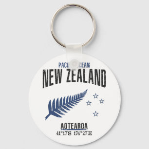 Nieuw-Zeeland Sleutelhanger