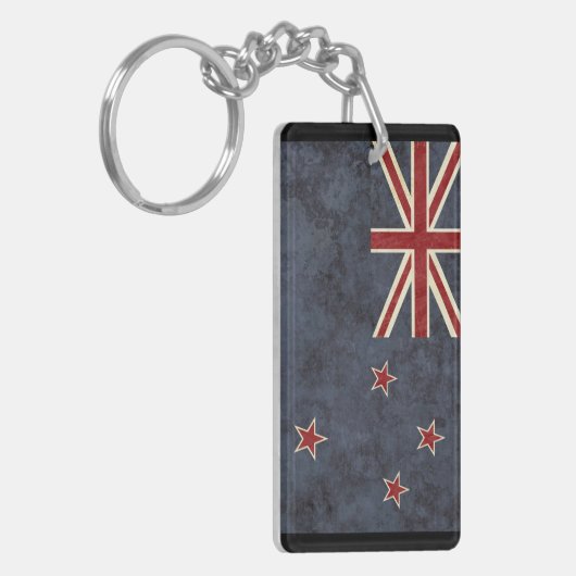 Nieuw-Zeeland Sleutelhanger Souvenir (Voorkant Links)