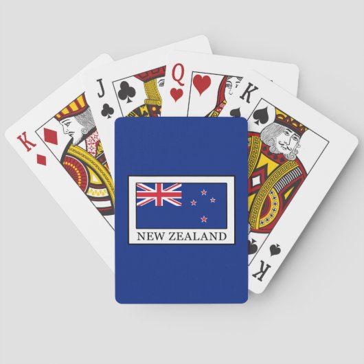 Nieuw-Zeeland Speelkaarten (Achterkant)