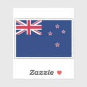 Nieuw-Zeeland Sticker (Vel)