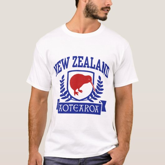 Nieuw-Zeeland T-shirt (Voorkant)