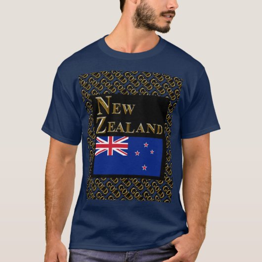NIEUW-ZEELAND T-SHIRT (Voorkant)