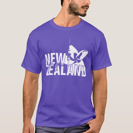 Nieuw-Zeeland T-Shirt (Voorkant)