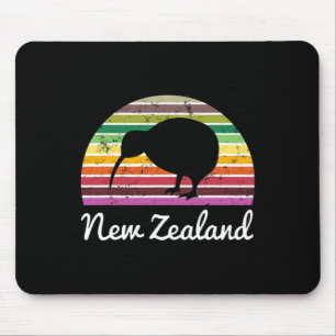 Nieuw-Zeeland T-shirt Kiwi Vogel Vakantie Cadeau Muismat