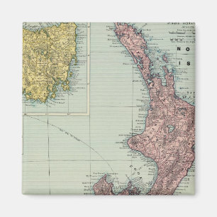 Nieuw-Zeeland, Tasmania, Fiji Magneet